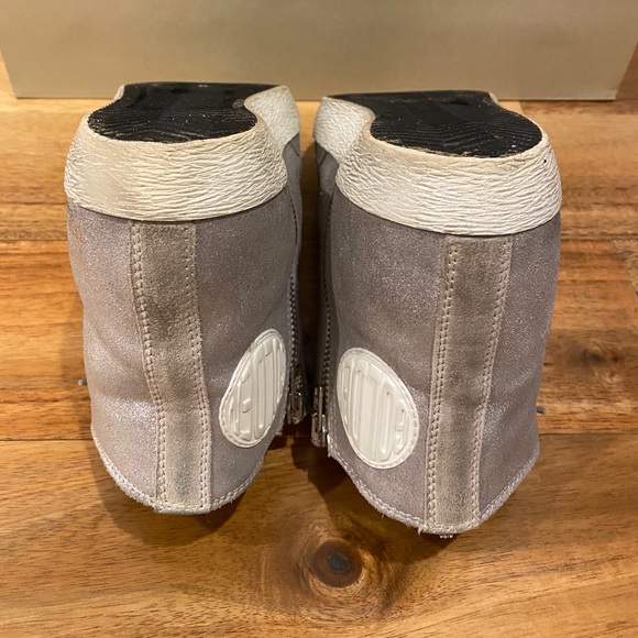 Golden Goose Silver High-Top Sneakers - Picture 2 of 10